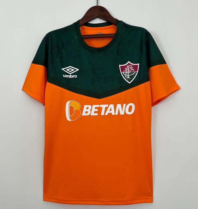 Fluminense Kit Orange Green Training Shirt 2023/24